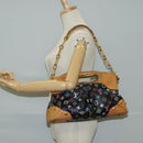 LOUIS VUITTON Monogram Multicolor Judy MM Bag 2Way Black M40256 LV Auth 123618V-22