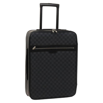 LOUIS VUITTON Damier Graphite Pegas 55 suitcase N23300 LV Auth 123620