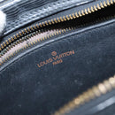 LOUIS VUITTON Epi Jeune Fille MM Shoulder Bag Black M52152 LV Auth 123658-20