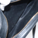 LOUIS VUITTON Epi Jeune Fille MM Shoulder Bag Black M52152 LV Auth 123658-9