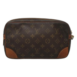LOUIS VUITTON Monogram Marly Dragonne GM Clutch Bag M51825 LV Auth 123659 - 0