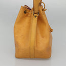LOUIS VUITTON Epi Petit Noe Shoulder Bag Yellow M44109 LV Auth 123666-3