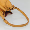 LOUIS VUITTON Epi Petit Noe Shoulder Bag Yellow M44109 LV Auth 123666-7