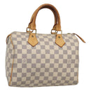 LOUIS VUITTON Damier Azur Speedy 25 Hand Bag N41534 LV Auth 123667-1