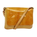 LOUIS VUITTON Monogram Vernis Thompson Street Bag Beige M91301 LV Auth 123678-1