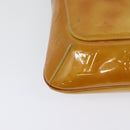 LOUIS VUITTON Monogram Vernis Thompson Street Bag Beige M91301 LV Auth 123678-15