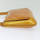 LOUIS VUITTON Monogram Vernis Thompson Street Bag Beige M91301 LV Auth 123678-3