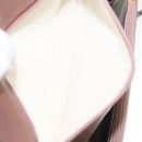 CHANEL Matelasse 2.25 Chain Wallet Shoulder Bag Leather Pink CC Auth 123687-23