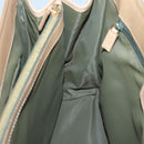 Christian Dior Trotter Canvas Hand Bag Khaki Gold Auth 123689-19