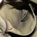 FENDI Zucca Canvas Hand Bag Brown Black Auth 123696V-21