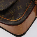 LOUIS VUITTON Monogram Cartouchiere MM Shoulder Bag M51253 LV Auth 123706-16