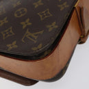 LOUIS VUITTON Monogram Cartouchiere MM Shoulder Bag M51253 LV Auth 123706-18