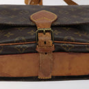 LOUIS VUITTON Monogram Cartouchiere MM Shoulder Bag M51253 LV Auth 123706-19