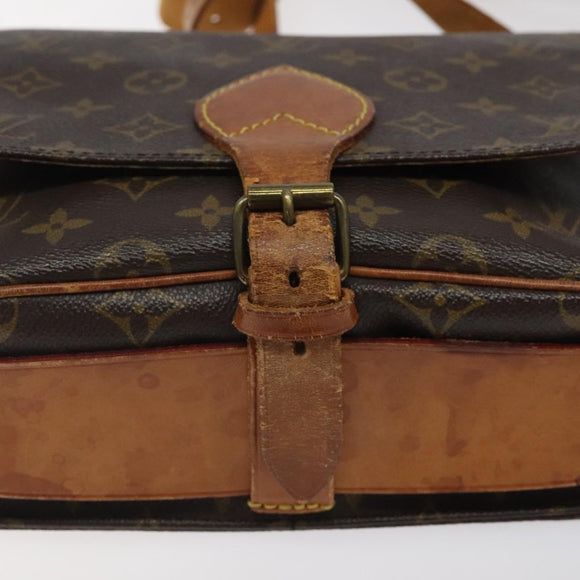 LOUIS VUITTON Monogram Cartouchiere MM Shoulder Bag M51253 LV Auth 123706