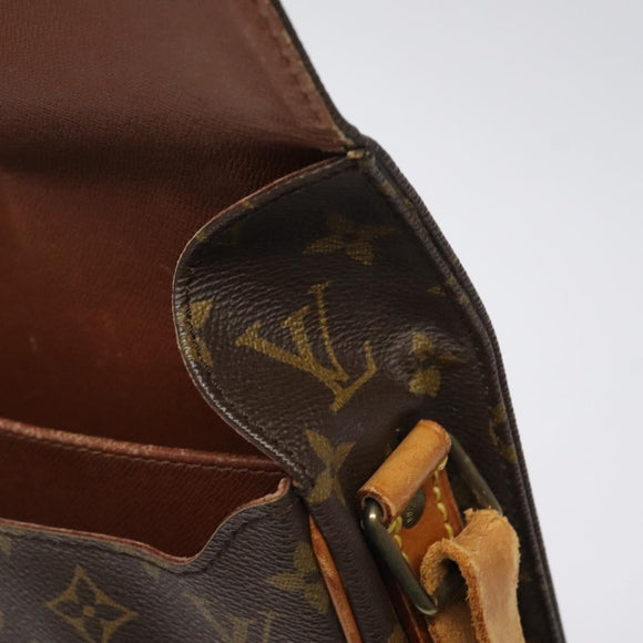 LOUIS VUITTON Monogram Cartouchiere MM Shoulder Bag M51253 LV Auth 123706