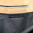 BURBERRY Nova Check Shoulder Bag Canvas Leather Beige Gold Auth 123713-18