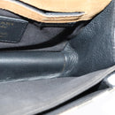 BURBERRY Nova Check Shoulder Bag Canvas Leather Beige Gold Auth 123713-19