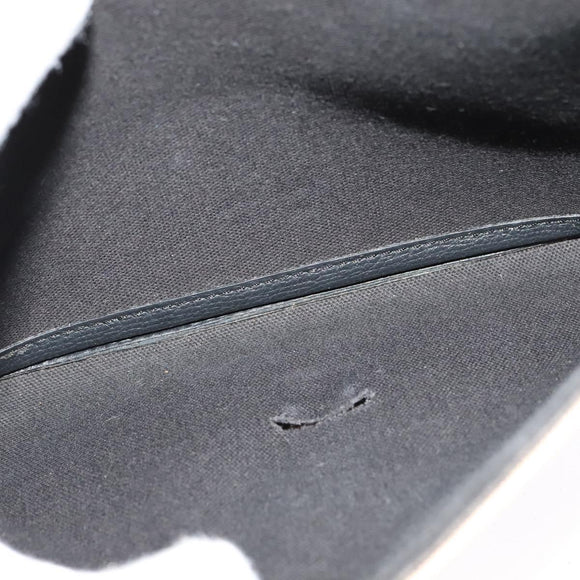 BURBERRY Nova Check Shoulder Bag Canvas Leather Beige Gold Auth 123713