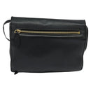 BURBERRY Nova Check Shoulder Bag Canvas Leather Beige Gold Auth 123713-2