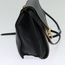 BURBERRY Nova Check Shoulder Bag Canvas Leather Beige Gold Auth 123713-3