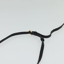 BURBERRY Nova Check Shoulder Bag Canvas Leather Beige Gold Auth 123713-14