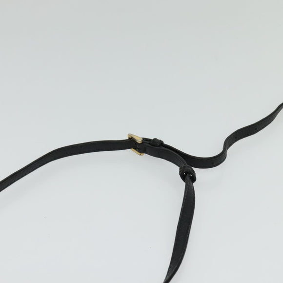 BURBERRY Nova Check Shoulder Bag Canvas Leather Beige Gold Auth 123713