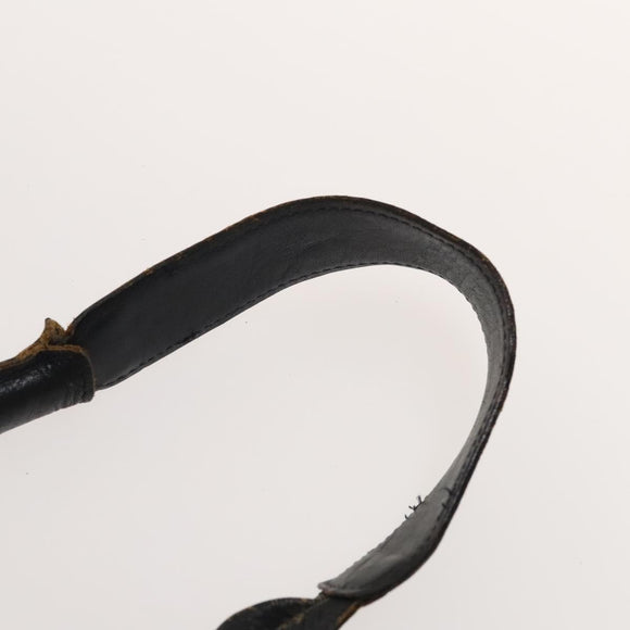 GUCCI GG Supreme Sherry Line Shoulder Bag PVC Navy Gold Red Auth 123716