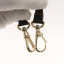 FENDI Zucca Canvas Zucchino Canvas Hand Bag 2way Brown Black beige Auth 123727-22