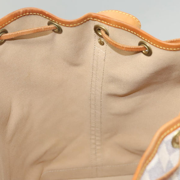 LOUIS VUITTON Damier Azur Noe Shoulder Bag N42222 LV Auth 123746