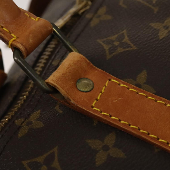 LOUIS VUITTON Monogram Keepall 60 Boston Bag M41422 LV Auth 123752