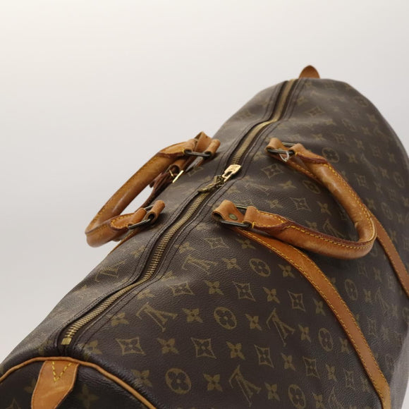 LOUIS VUITTON Monogram Keepall 60 Boston Bag M41422 LV Auth 123752