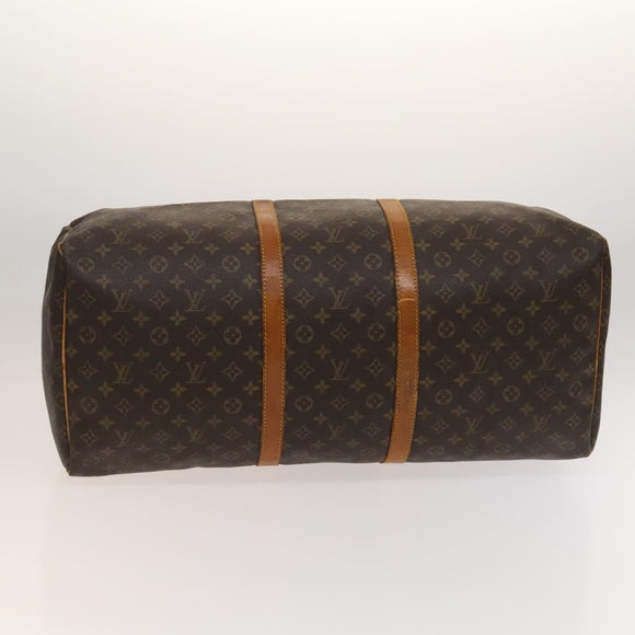LOUIS VUITTON Monogram Keepall 60 Boston Bag M41422 LV Auth 123752