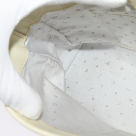 LOUIS VUITTON Suhari Resensual Shoulder Bag White M95845 LV Auth 123753