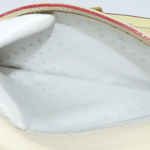 LOUIS VUITTON Suhari Resensual Shoulder Bag White M95845 LV Auth 123753