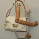 LOUIS VUITTON Suhari Resensual Shoulder Bag White M95845 LV Auth 123753-24