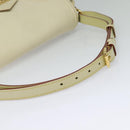 LOUIS VUITTON Suhari Resensual Shoulder Bag White M95845 LV Auth 123753-7