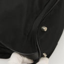 PRADA Shoulder Bag Nylon Black Gold Auth 123769-15