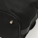 PRADA Shoulder Bag Nylon Black Gold Auth 123769-16