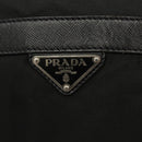 PRADA Shoulder Bag Nylon Black Gold Auth 123769-17