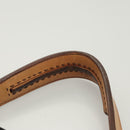 PRADA Shoulder Bag Nylon Black Gold Auth 123769-8