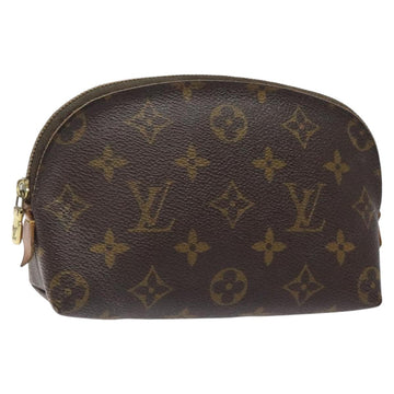 LOUIS VUITTON Monogram Pochette Cosmetic PM Cosmetic Pouch M47515 LV Auth 123776