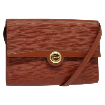 LOUIS VUITTON Epi Arsch Shoulder Bag 2Way Brown M52573 LV Auth 123793