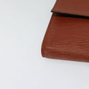 LOUIS VUITTON Epi Arsch Shoulder Bag 2Way Brown M52573 LV Auth 123793-15