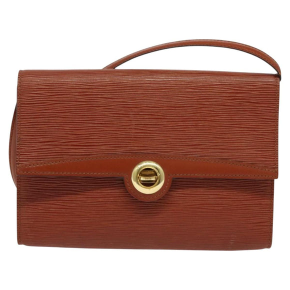 LOUIS VUITTON Epi Arsch Shoulder Bag 2Way Brown M52573 LV Auth 123793