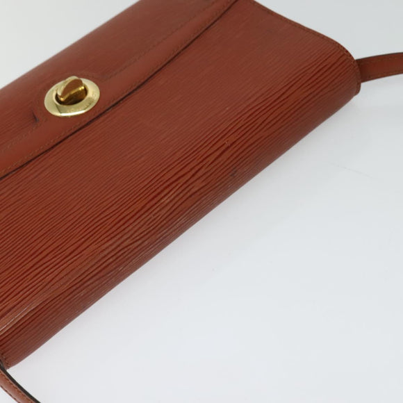 LOUIS VUITTON Epi Arsch Shoulder Bag 2Way Brown M52573 LV Auth 123793