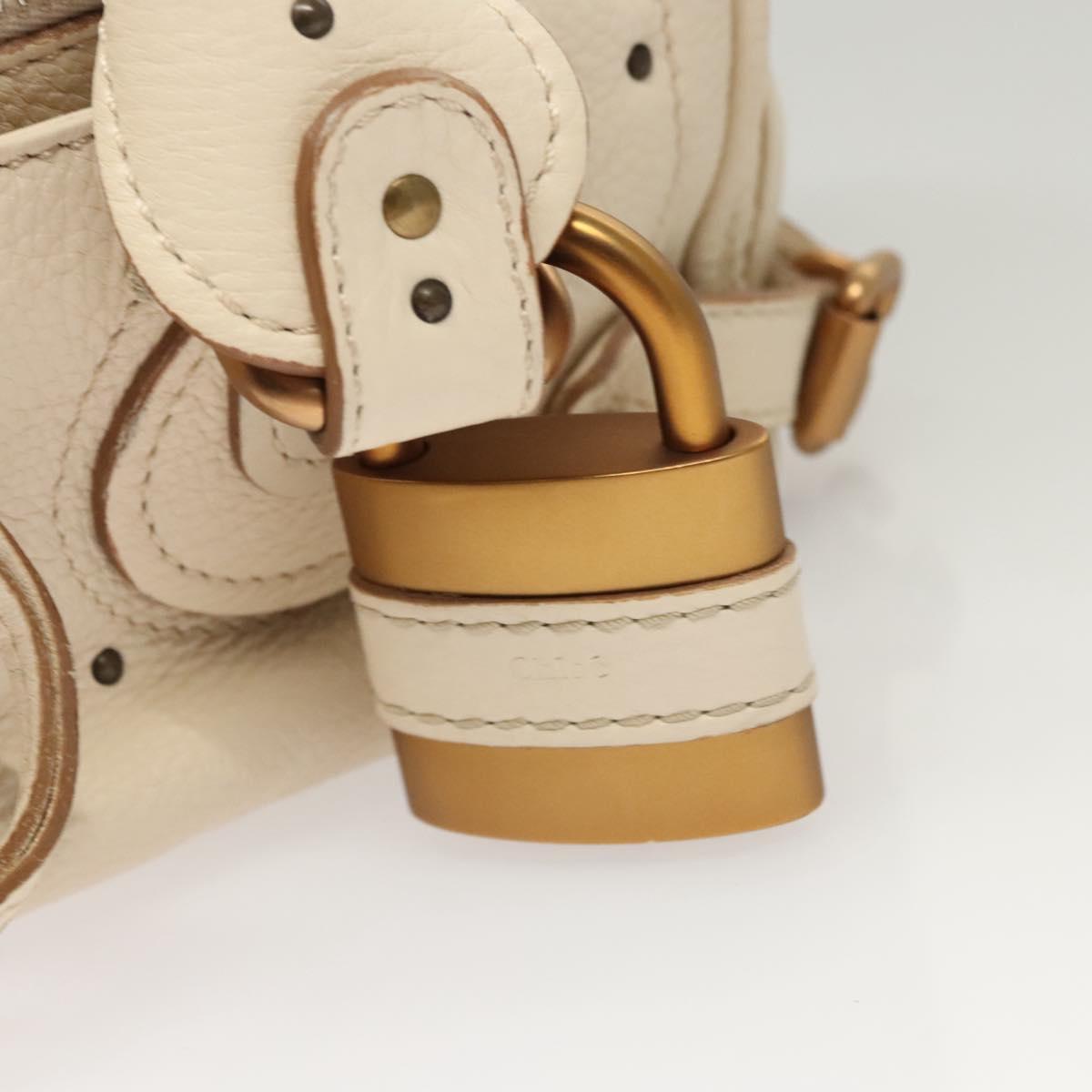 バッグ Chloe Paddington Hand Bag beige Chloé, a beige leather 'Paddington' bag. - Bukowskis