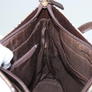 BURBERRY Nova Check Shoulder Bag Canvas Beige Gold Auth 123802-17