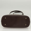 BURBERRY Nova Check Shoulder Bag Canvas Beige Gold Auth 123802-5