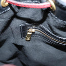 LOUIS VUITTON Epi Noe Shoulder Bag Bicolor Black Red M44017 LV Auth 123803-22