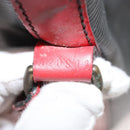 LOUIS VUITTON Epi Noe Shoulder Bag Bicolor Black Red M44017 LV Auth 123803-12